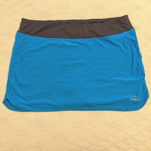 LL Bean Tennis/Running Athletic Skirt Size XL